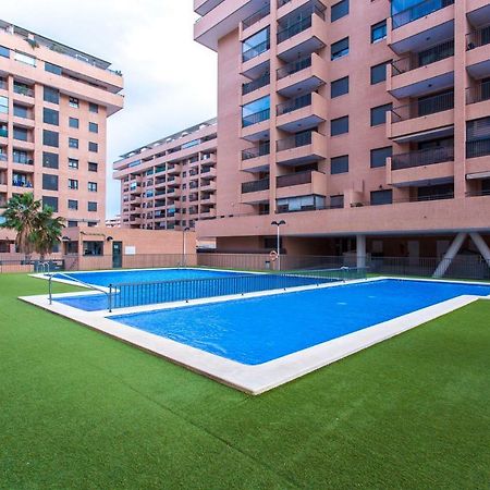 Apartment On The Beach,Pool,Wifi,Garage,Valencia Exterior foto