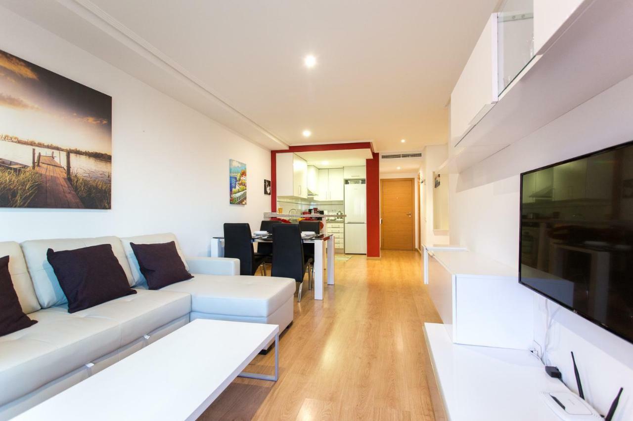 Apartment On The Beach,Pool,Wifi,Garage,Valencia Exterior foto