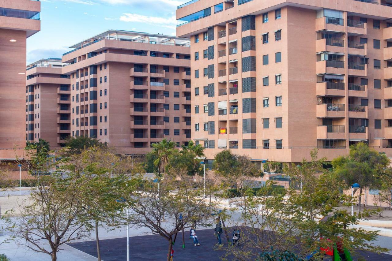 Apartment On The Beach,Pool,Wifi,Garage,Valencia Exterior foto